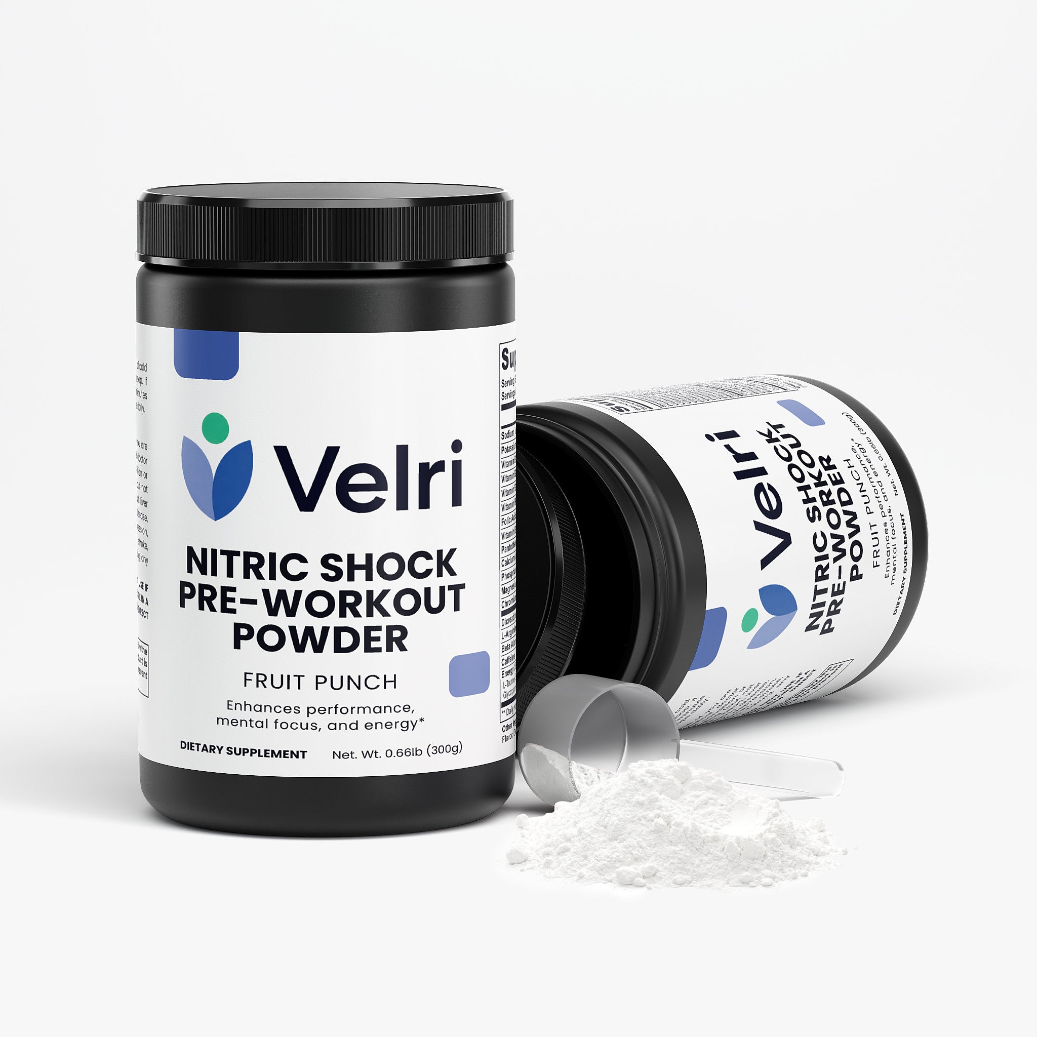 Nitric Shock Pre-Workout Powder (Fruit Punch)