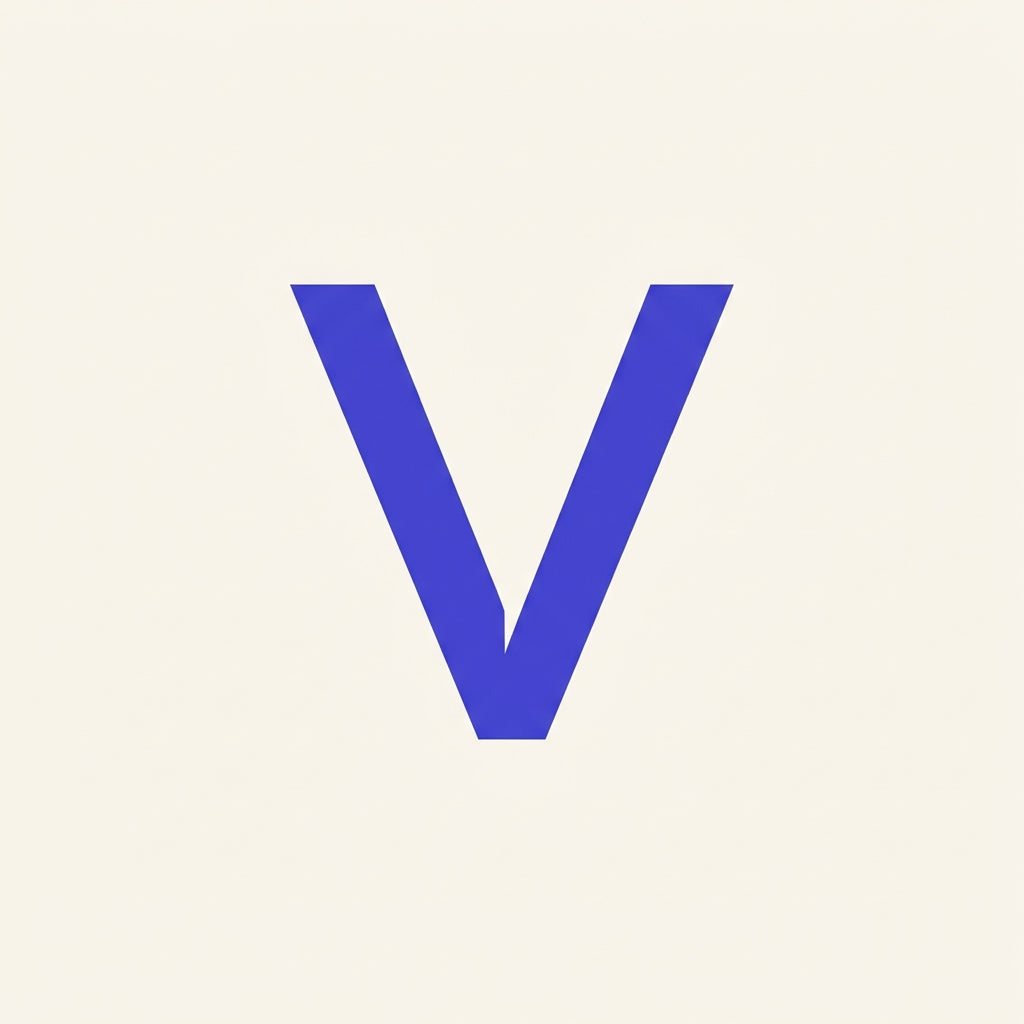 Classic V monogram icon